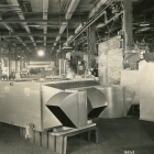 Large commercial heating unit.