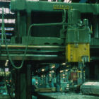 Keyway cut into the end of this shaft.