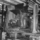 Vertical mill machining.