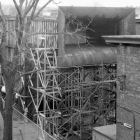 Roof view of test set-up.