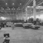 Wide interior view of the newly constructed addition.