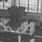 Series 7000 radial fan ready for shippment by rail.
