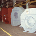 Completed fans.