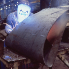 Airfoil welding.
