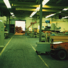 Inside the toolroom.