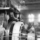 The upper portion of the powerhouse with the two original 250kv Sturtevant generating sets.